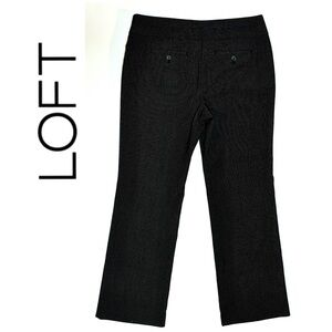 LOFT Original Fit Pants Black White 10
